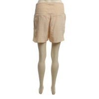 Antik Batik Silk shorts in nude