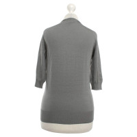 Yves Saint Laurent Fine Knitting top in grey