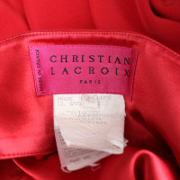 Christian Lacroix Jurk in Rood