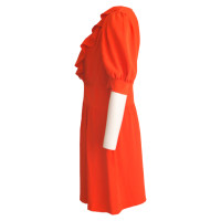 Chloé Vestito in Seta in Arancio