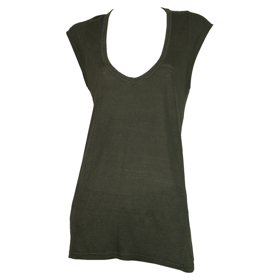 Isabel Marant Etoile Top en Lin en Gris