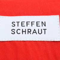 Steffen Schraut camicetta di seta in rosso