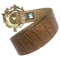 Just Cavalli Beige leather belt