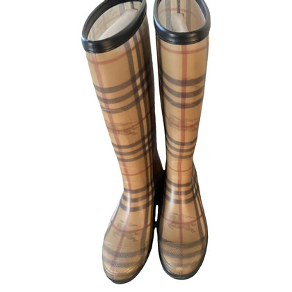 Burberry Stiefel aus Horn in Braun