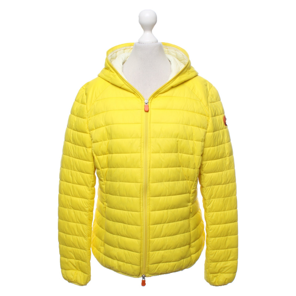 Save The Duck Jacket/Coat in Yellow