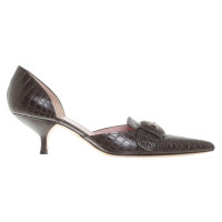 Prada Leather pumps in brown