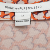 Diane Von Furstenberg Afdrukken van omslag jurk