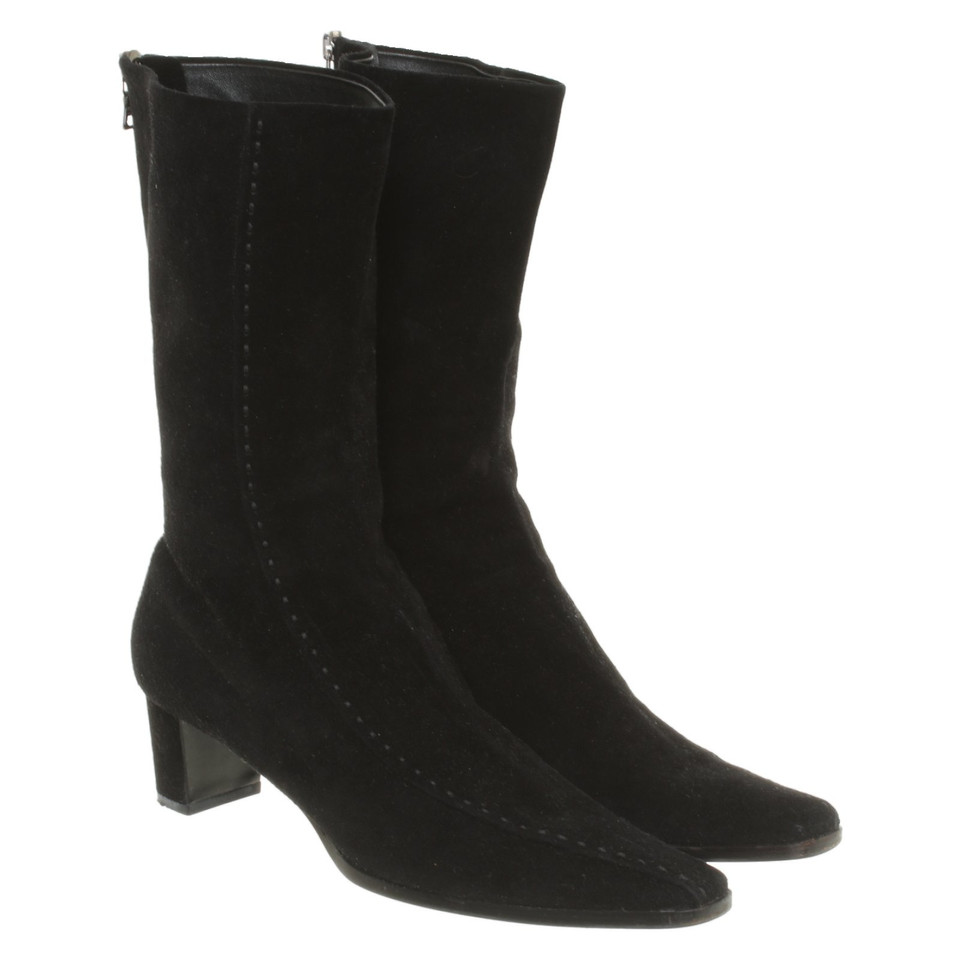 Prada Ankle boots Suede in Black