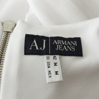 Armani Jeans Robe en blanc