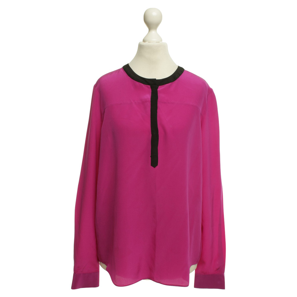 Diane Von Furstenberg Silk blouse in purple