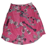 Moschino Skirt Silk in Pink