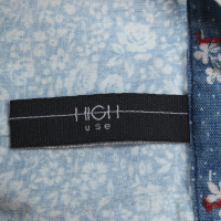 High Use Top en Coton en Bleu