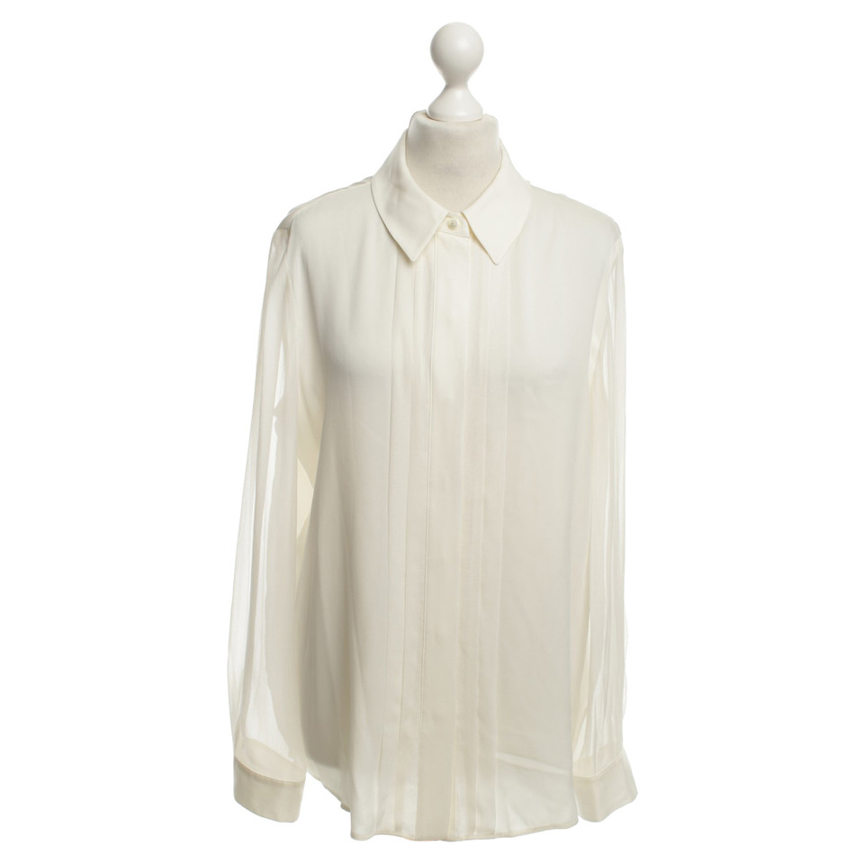 Armani  Zijden blouse in crème