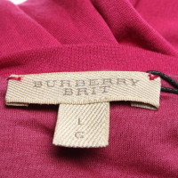 Burberry T-shirt in fuchsia