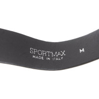 Sport Max Cintura in Pelle in Nero