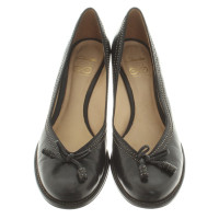 Clarks Leather-pumps in black