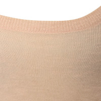 Dear Cashmere Gebreide top in abrikoos 