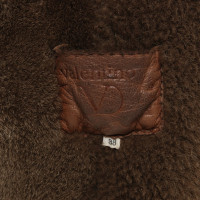 Valentino Garavani Jacke/Mantel aus Pelz in Braun