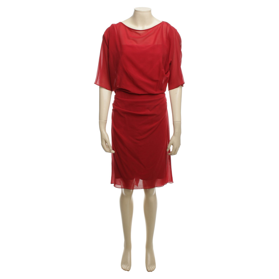 Talbot Runhof Kleid in Rot