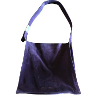 Miu Miu Suede shoulder bag
