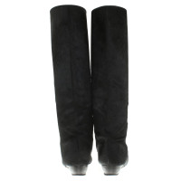Loeffler Randall Pony fur boots in black