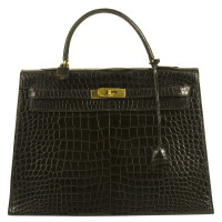 Hermès Kelly Bag 35 in Zwart