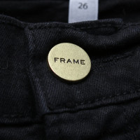 Frame Denim Jeans in Schwarz