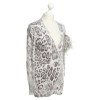 Marc Cain Cardigan with animal print