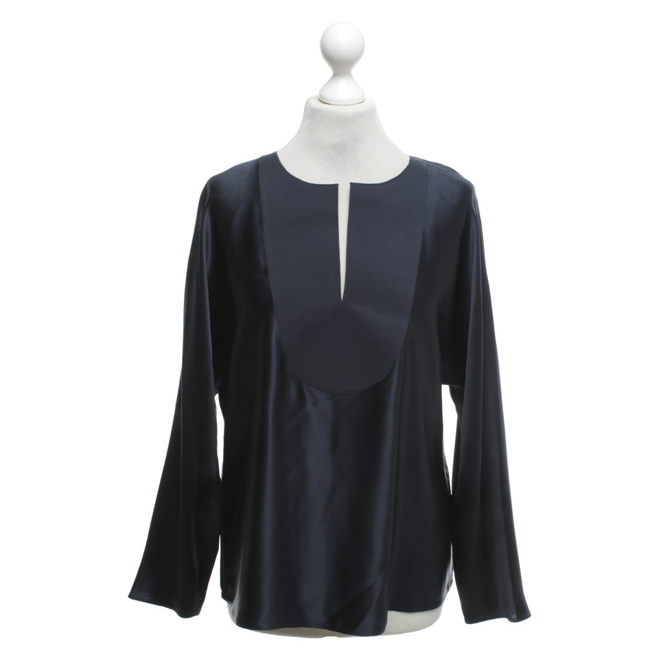 Armani Top en bleu foncé