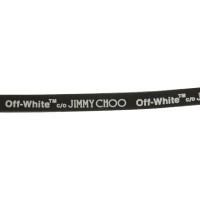 Off White Off White X Jimmy Choo - Braccialetto nero / bianco