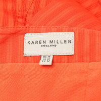 Karen Millen Neckholderkleid in Orange