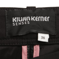 Kilian Kerner Pantalon avec détails en cuir