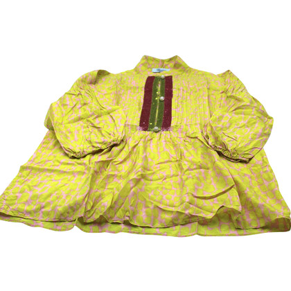 Blumarine Knitwear Silk in Yellow