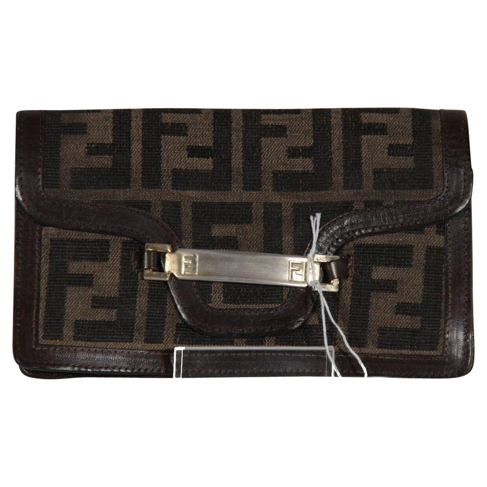 Fendi Wallet with logo pattern