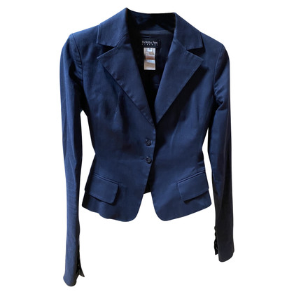 Patrizia Pepe Jacket/Coat Cotton in Blue