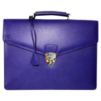 Aspinal Of London Handtas Leer in Violet