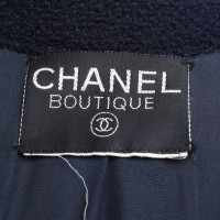 Chanel Veste en bleu foncé