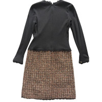 Chanel Kleid aus Wolle in Braun