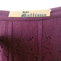 John Galliano Kleid aus Wollspitze 