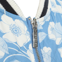 Stefanel Short sleeve jacket with floral pattern