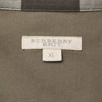 Burberry Blouse in olive / black