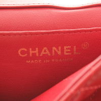 Chanel Sac en cuir rouge