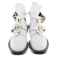 Balenciaga Ankle boots Leather in White