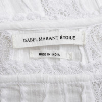 Isabel Marant Etoile Camicia in bianco con pizzo