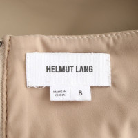 Helmut Lang Skirt Leather in Beige