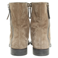 Chloé Ankle boots Suede in Beige