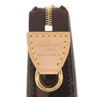 Louis Vuitton Pochette Métis 25 in Pelle verniciata in Marrone