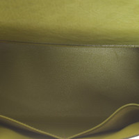 Hermès Kelly Bag 32 in Pelle in Verde