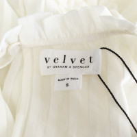 Velvet Bovenkleding in Crème