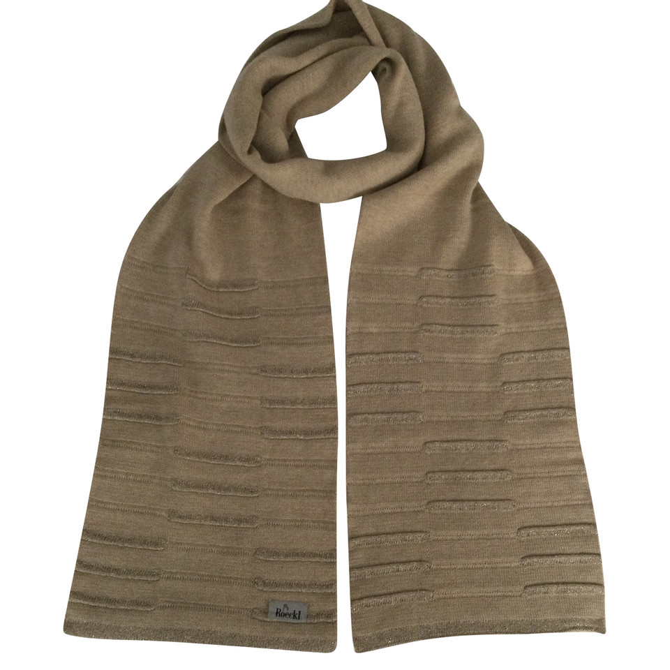 Roeckl Sciarpa in Cashmere in Beige